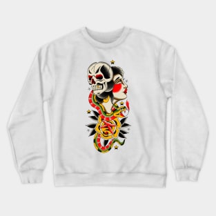 Snake Girl Crewneck Sweatshirt